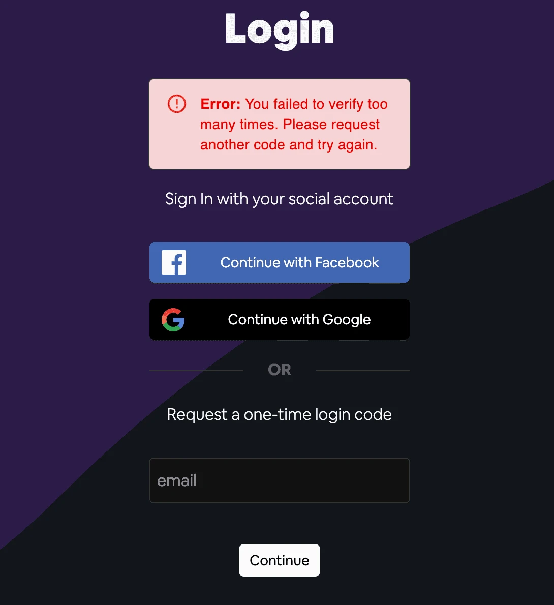 email verify reject